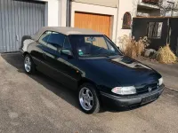 Gebraucht Opel Astra Cabriolet 82 PS (60 kW) 1994 Grün Cabrio