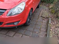 Gebraucht Opel Corsa 80 PS (58 kW) 2010 Rot Kleinwagen