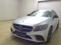 Gebraucht Mercedes C300 AMG line 194 PS (142 kW) 2021 Iridiumsilber metallic