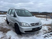Gebraucht Opel Zafira Edition 101 PS (74 kW) 2004 Silber Van / Kleinbus