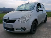 Gebraucht Opel Agila 2008 Silber Kleinwagen