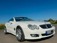 Gebraucht Mercedes SL350 272 PS (200 kW) 2008 Weiß Cabrio