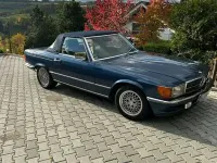 Gebraucht Mercedes SL300 179 PS (131 kW) 1986 Blau Cabrio