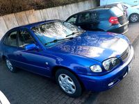 Gebraucht Toyota Corolla 97 PS (71 kW) 2001 Blau Limousine