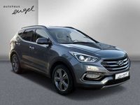 gebraucht Hyundai Santa Fe blue 2.2CRDI 4WD PremiumNAVIKLIMAXENON