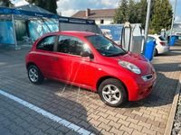 Gebraucht Nissan Micra 58 PS (42 kW) 2009 Rot Kleinwagen