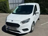 Gebraucht Ford Tourneo Courier 101 PS (74 kW) 2022 Weiß Van / Kleinbus