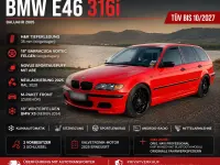 Gebraucht BMW 316 Shadowline 115 PS (84 kW) 2005 Rot Kombi