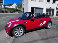 Usata Mini Cooper Cabriolet 116 CV (85 kW) 2005 Rosso Cabrio