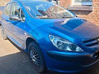 Gebraucht Peugeot 307 75 PS (55 kW) 2002 Blau Limousine
