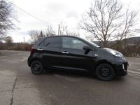 Gebraucht Kia Picanto 67 PS (49 kW) 2016 Schwarz Kleinwagen