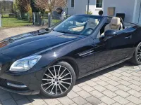Gebraucht Mercedes SLK200 184 PS (135 kW) 2011 Schwarz Cabrio