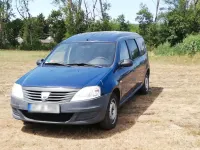 Gebraucht Dacia Logan MCV 75 PS (55 kW) 2009 Blau Kombi