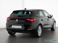 Gebraucht Seat Leon Style 110 PS (80 kW) 2024 Midnight schwarz metallic Limousine