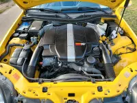 Gebraucht Mercedes SLK320 218 PS (160 kW) 2001 Gelb Cabrio