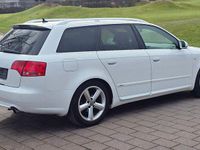 Gebraucht Audi A4 S-Line 163 PS (119 kW) 2008 Weiß Limousine