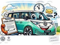 Gebraucht VW ID. Buzz Pro 210 kW (286 PS) 2025 Grün (candyweißbay leaf green (grün)) Van / Kleinbus