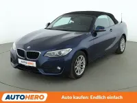 Gebraucht BMW 218 Advantage 136 PS (100 kW) 2016 Blau Cabrio