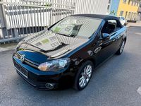 Brugt VW Golf Cabriolet Basis 105 HK (77 kW) 2013 Sort Cabriolet