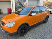 Gebraucht VW Polo Cross 69 PS (50 kW) 2009 Orange Kleinwagen