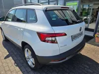 Gebraucht Skoda Karoq Style 150 PS (110 kW) 2018 Moonweiss perleffekt (metallic) SUV
