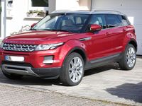 Gebraucht Land Rover Range Rover evoque Prestige 241 PS (177 kW) 2012 Rot SUV