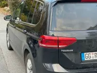 Gebraucht VW Touran Trendline 116 PS (85 kW) 2017 Schwarz Van / Kleinbus