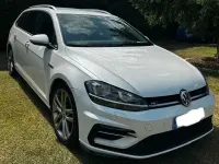 Gebraucht VW Golf VII R-line 110 PS (80 kW) 2017 Weiß Kombi