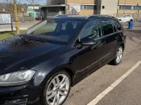 Gebraucht VW Golf VII Highline 140 PS (102 kW) 2014 Schwarz Kombi