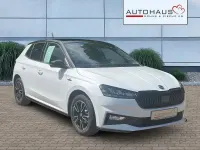 Neu Skoda Fabia Monte Carlo 95 PS (69 kW) 2026 Moonweiss metallic Kleinwagen