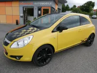 Gebraucht Opel Corsa 101 PS (74 kW) 2010 Gelb Kleinwagen
