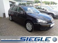 Gebraucht VW Golf VI Comfortline 105 PS (77 kW) 2011 Schwarz metallic Kleinwagen
