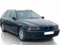 Brugt BMW 525 192 HK (141 kW) 2001 Sort Stationcar