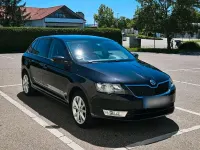 Gebraucht Skoda Rapid 125 PS (91 kW) 2017 Schwarz Kleinwagen