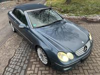Gebraucht Mercedes CLK320 Avantgarde 224 PS (164 kW) 2005 Blau Cabrio