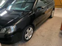 Gebraucht VW Polo Edition 69 PS (50 kW) 2009 Schwarz Kleinwagen