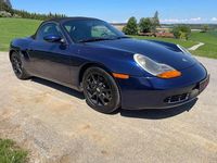 Second-hand Porsche Boxster 220 CP (161 kW) 2001 Albastru Cabrio