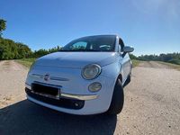 Gebraucht Fiat 500 Lounge 101 PS (74 kW) 2007 Blau Kleinwagen