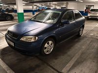 Gebraucht Opel Astra 125 PS (91 kW) 2002 Blau Limousine