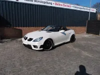 Gebraucht Mercedes SLK55 AMG AMG 360 PS (264 kW) 2008 Weiß Cabrio