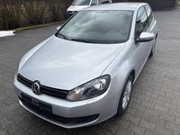 Gebraucht VW Golf VI Trendline 80 PS (58 kW) 2009 Silber Kleinwagen