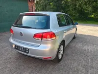 Gebraucht VW Golf VI Comfortline 80 PS (58 kW) 2009 Silber Kleinwagen