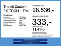 Second-hand Ford Transit Custom 170 CP (125 kW) 2023 Roșu Van