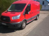 Gebraucht Ford Transit 170 PS (125 kW) 2016 Rot Van