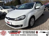 Gebraucht VW Golf Cabriolet Life 160 PS (117 kW) 2013 Weiß Cabrio