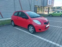 Gebraucht Toyota Yaris 69 PS (50 kW) 2008 Rot Kleinwagen