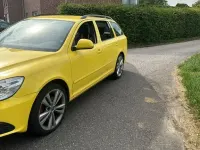 Gebraucht Skoda Octavia RS 170 PS (125 kW) 2013 Gelb Kombi