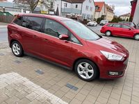Gebraucht Ford Grand C-Max Titanium 125 PS (91 kW) 2016 Rot Van / Kleinbus