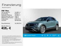 Usata VW T-Roc Goal 150 CV (110 kW) 2024 Blu SUV