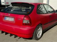 Usata Honda Civic 90 CV (66 kW) 1997 Rosso Coupé